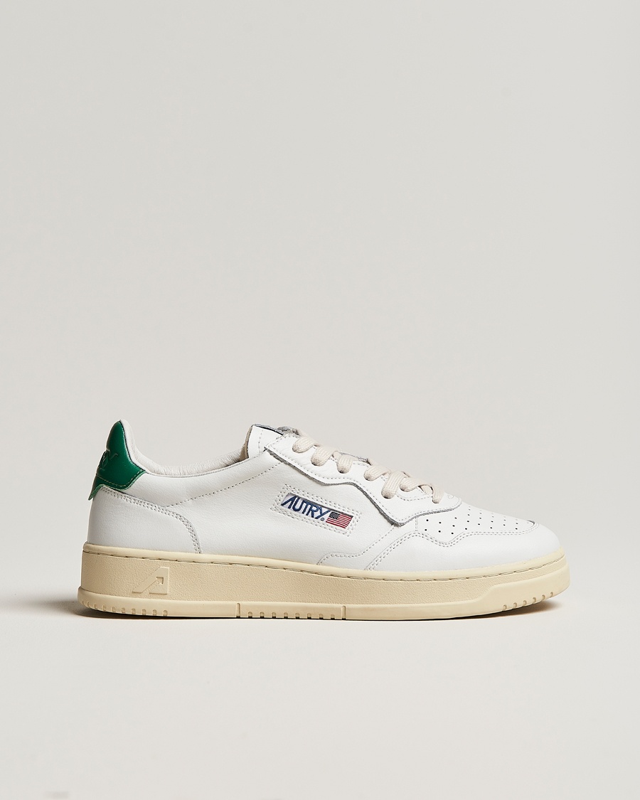 Autry Medalist Low Sneaker White/Green – Vert