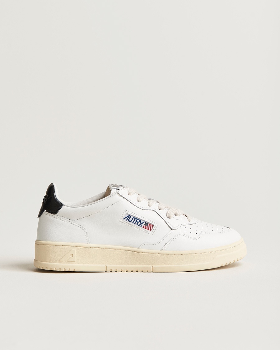Autry Medalist Low Sneaker White/Black – Blanc
