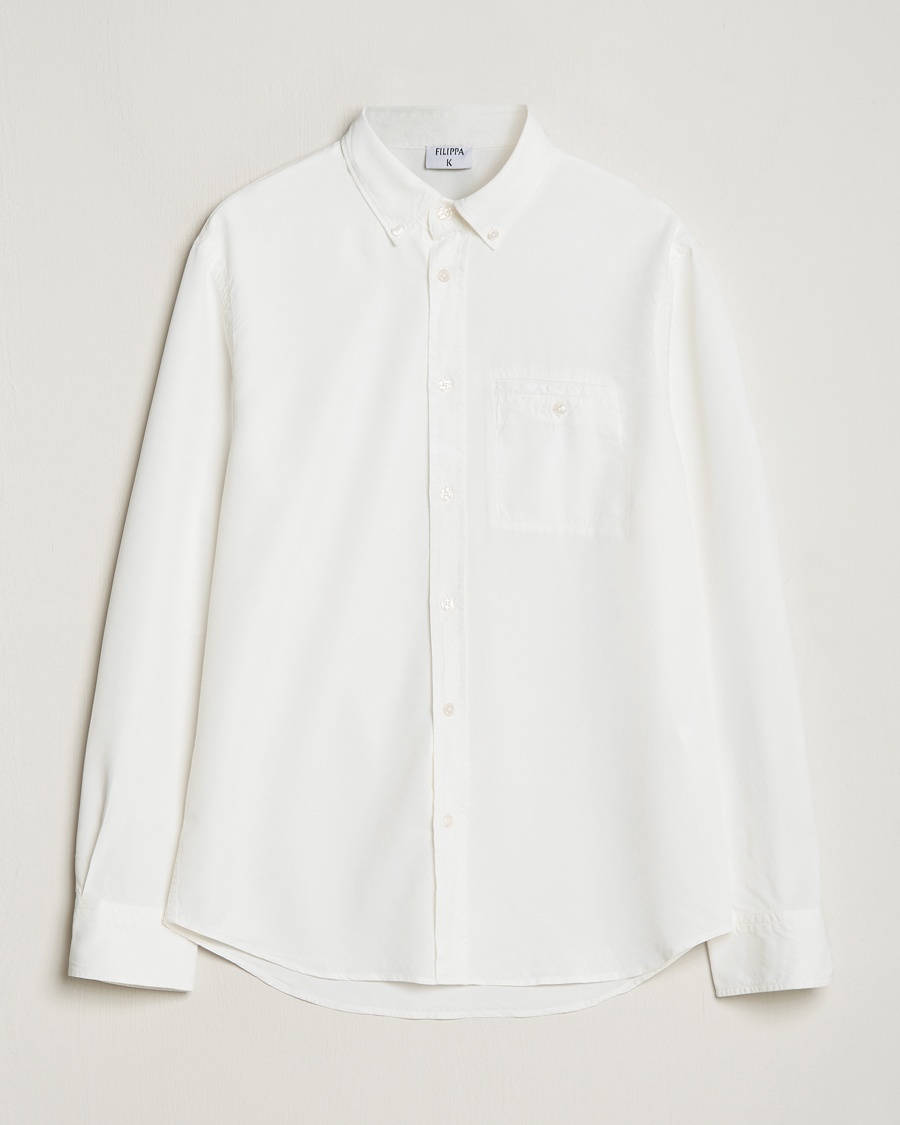 Filippa K Zachary Lyocell Shirt White – Blanc