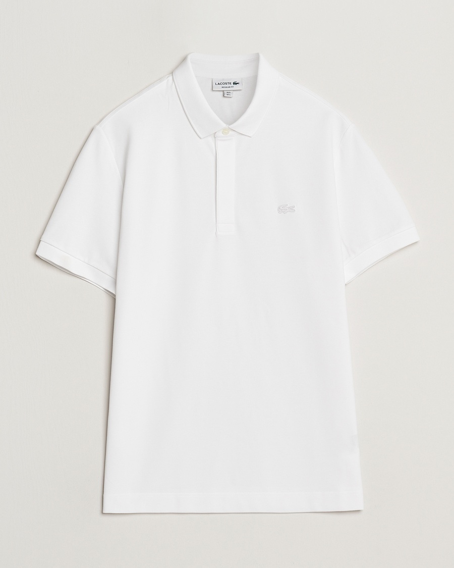 Lacoste Paris Polo Piké White – Blanc