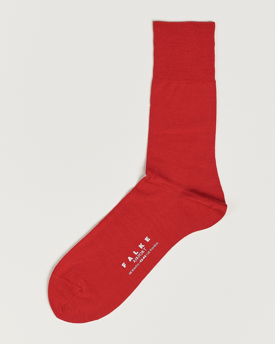 Falke Airport Socks Scarlet – Rouge