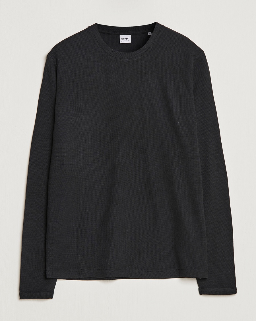 NN07 Clive Knitted Sweater Black – Noir