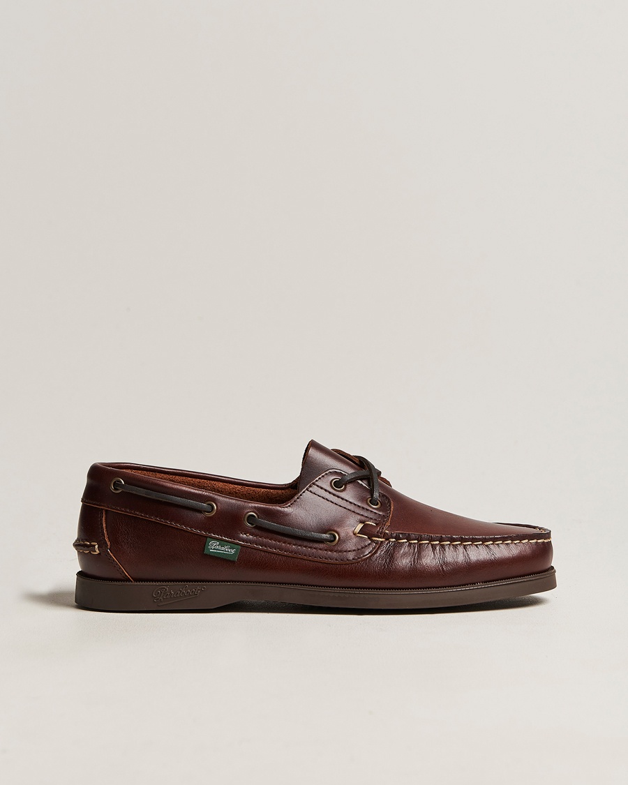 Paraboot Barth Boat Shoe America – Marron