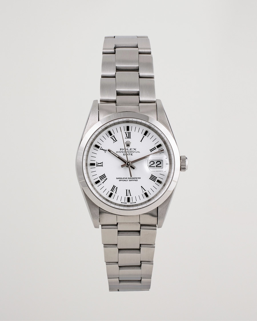 Rolex Pre-Owned Date 15200 Oyster Perpetual Steel White