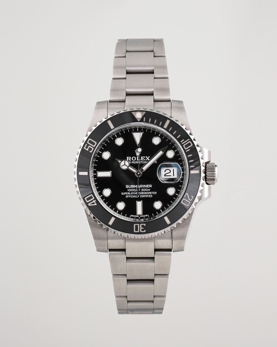 Rolex Pre-Owned Submariner 116610LN Oyster Perpetual Steel Black Steel Black
