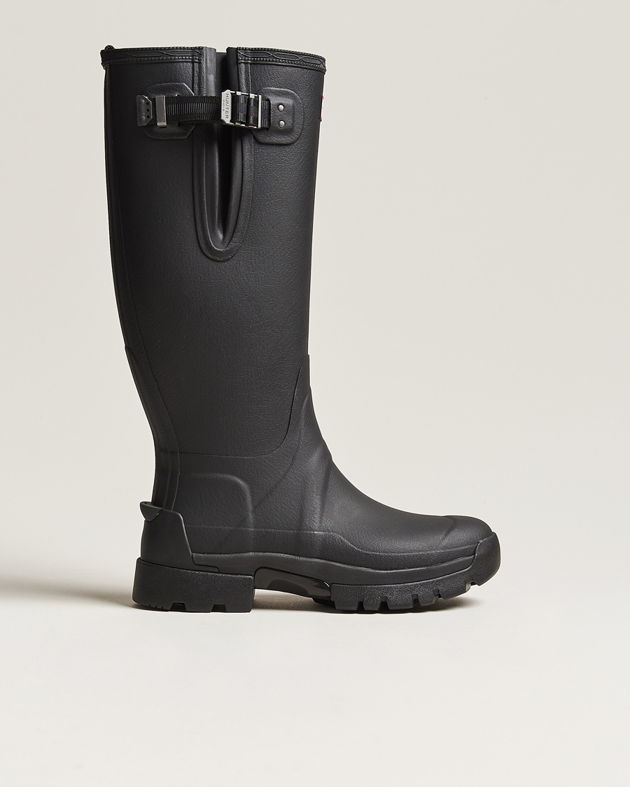 Hunter Boots Balmoral Side Adjustable Neo Boot Black – Noir