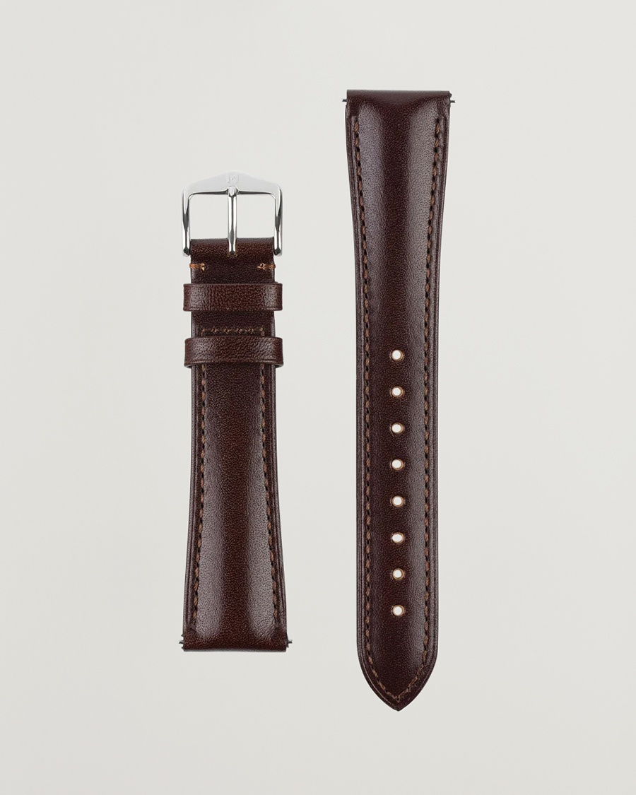HIRSCH Siena Tuscan Leather Watch Strap Brown – Marron