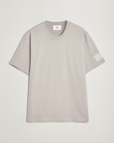 Homme | Soldes | AMI | Fade Out Crew Neck T-Shirt Pearl Grey