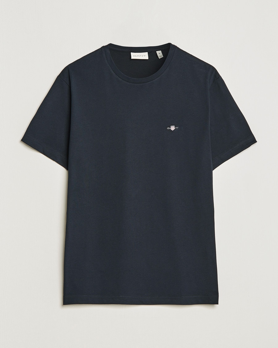 Gant The Original Solid T-Shirt Black – Noir