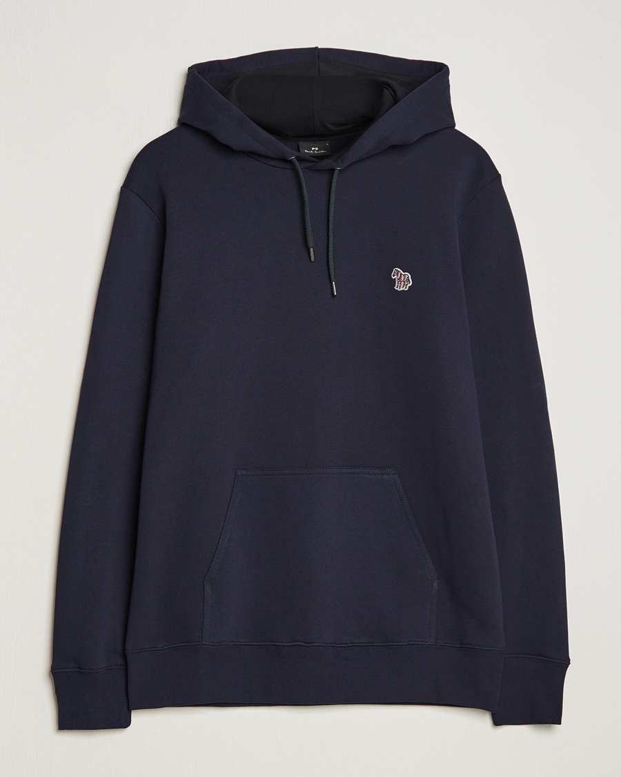 PS Paul Smith Zebra Organic Cotton Hoodie Navy – Bleu