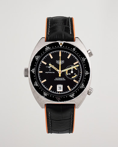 Homme | Pre-Owned & Vintage Watches | Heuer Pre-Owned | Autavia 15630 MH Orange Boy Steel Black