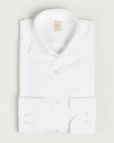 Homme | Stenströms | Stenströms | 1899 Slim Cotton Royal Oxford Shirt White