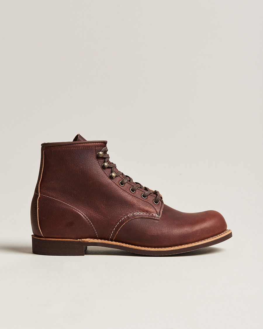 Red Wing Shoes Blacksmith Boot Briar Oil Slick Leather – Marron