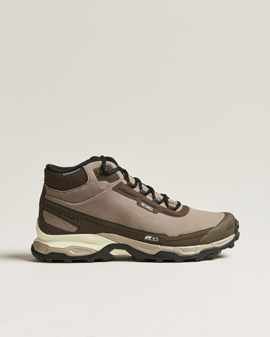 Homme | Bottes de randonnée | Salomon | Shelter CSWP Boots Falcon/Vintage Khaki