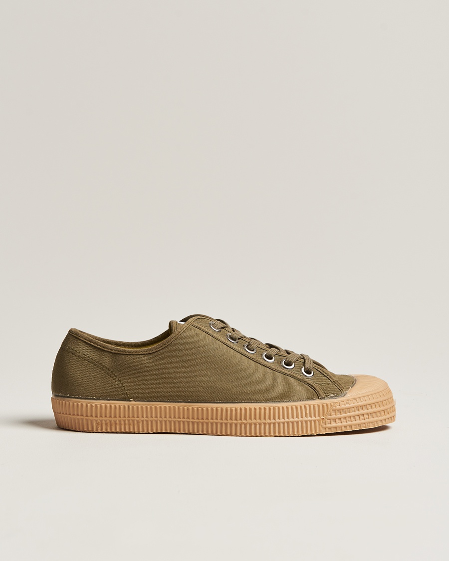 Novesta Star Master Organic Cotton Sneaker Military/Transparant – Vert
