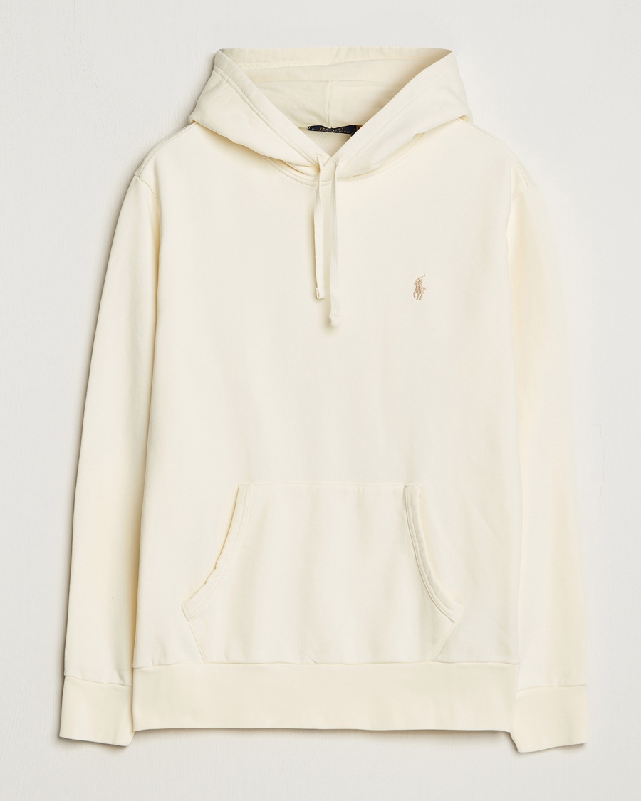 Polo Ralph Lauren Loopback Terry Hoodie Clubhouse Cream – Blanc