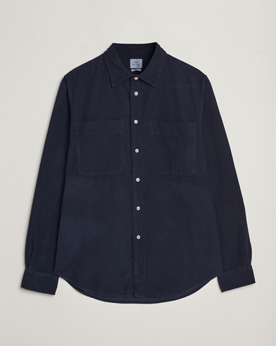 Homme |  | PS Paul Smith | Cotton Pocket Casual Shirt Navy