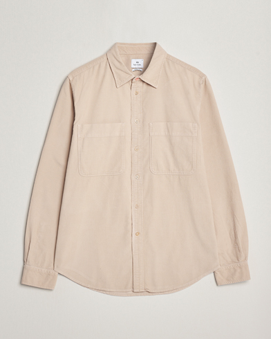 Homme |  | PS Paul Smith | Cotton Pocket Casual Shirt Beige