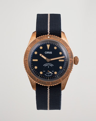 Homme | Pre-Owned & Vintage Watches | Oris Pre-Owned | Carl Brashear Calibre 401 Limited Edition Steel Blue