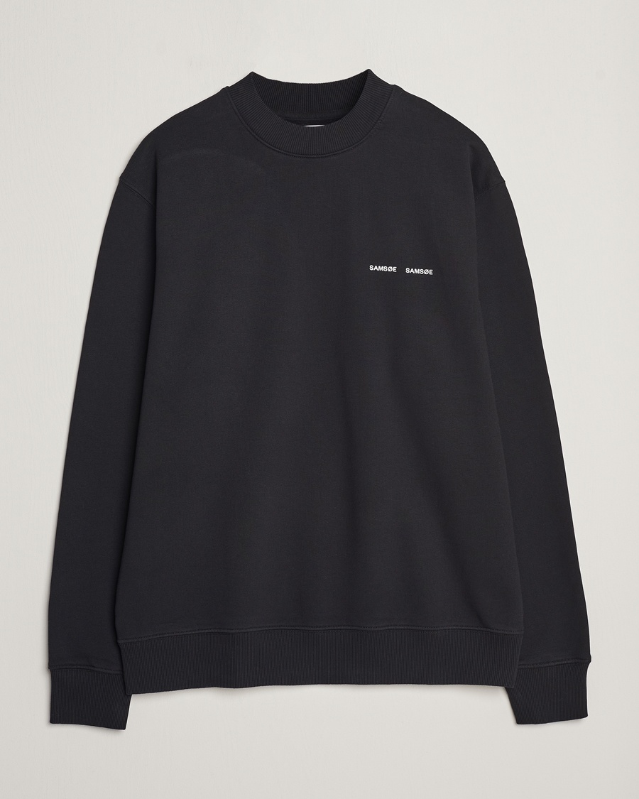 Samsøe Samsøe Norsbro Crew Neck Sweatshirt Black – Noir