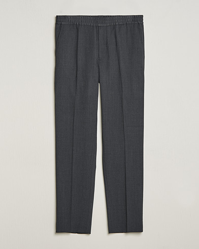 Homme |  | Filippa K | Relaxed Terry Wool Trousers Dark Grey Melange