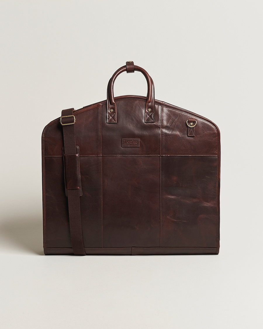Loake Shoemakers London Leather Suit Carrier Brown – Marron
