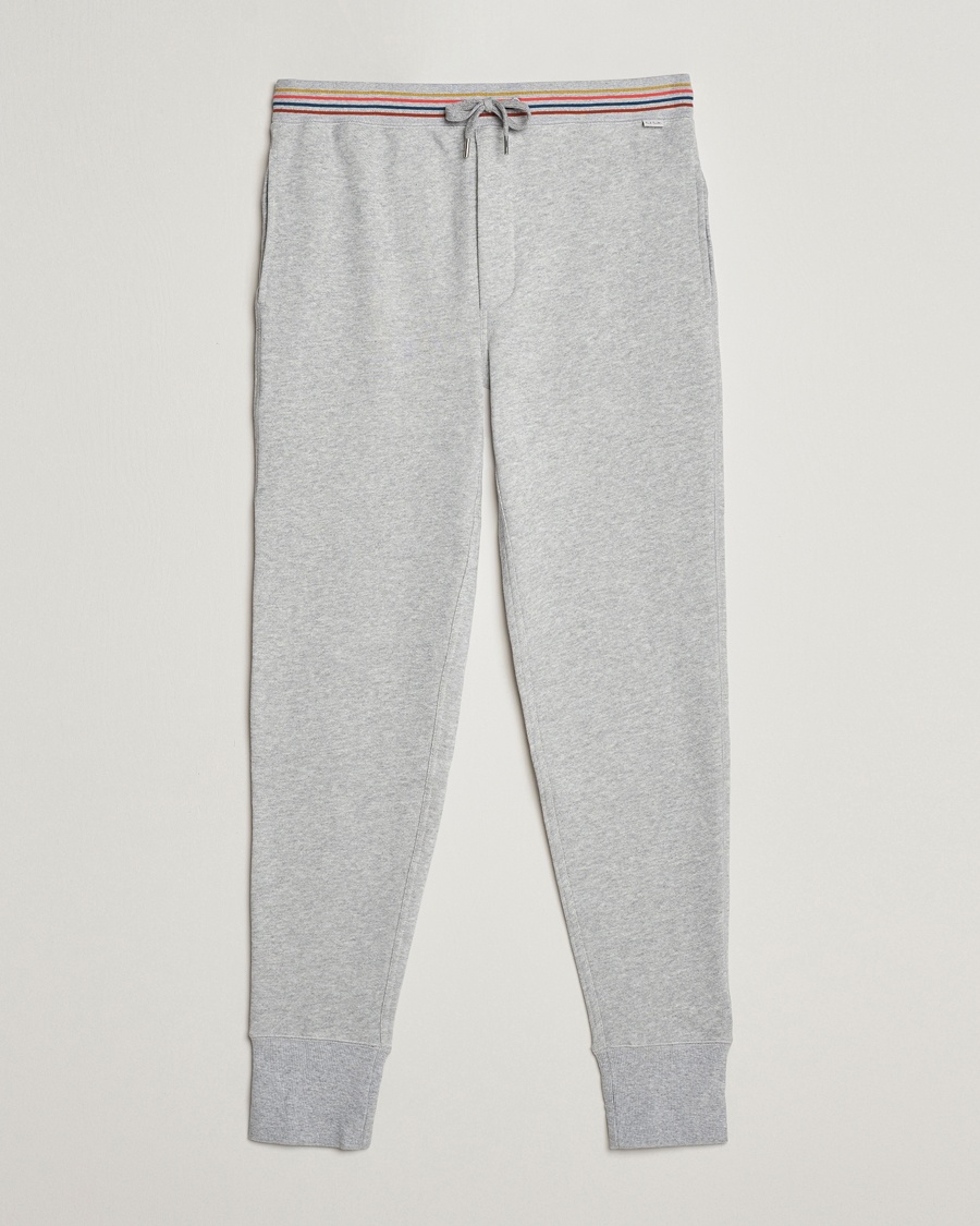 Paul Smith Artist Rib Sweatpants Grey Melange – Gris