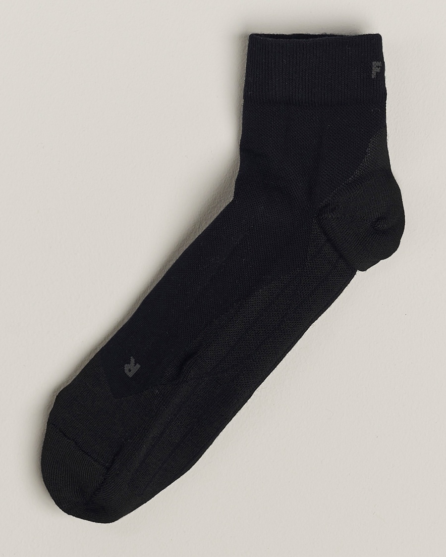 Falke GO2 Short Golf Socks Black – Noir