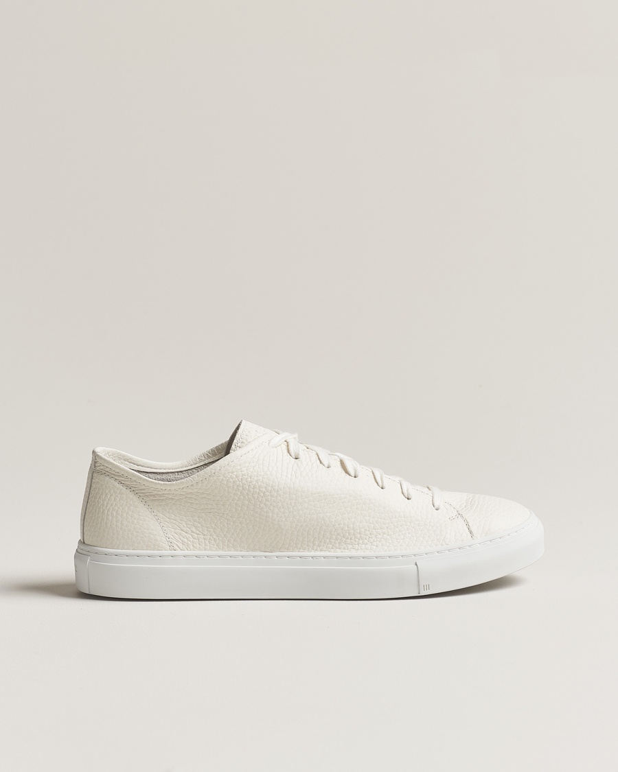 Diemme Loria Low Sneaker White Deer Nappa – Blanc