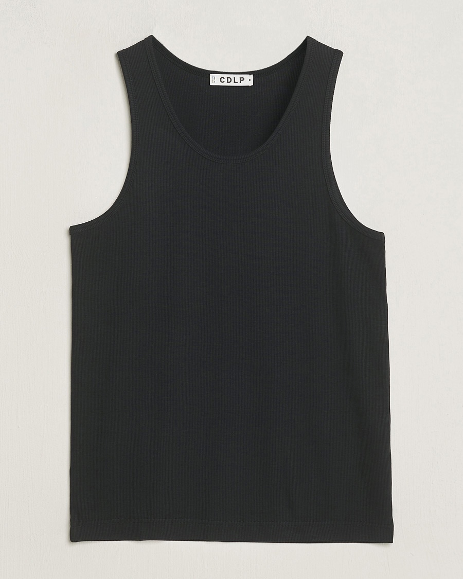 CDLP Rib Tank Top Off Black – Noir