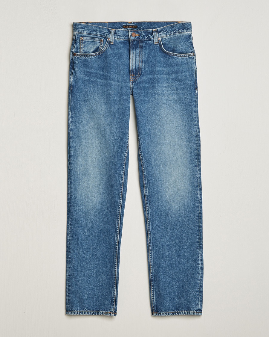 Nudie Jeans Gritty Jackson Jeans Day Dreamer – Bleu