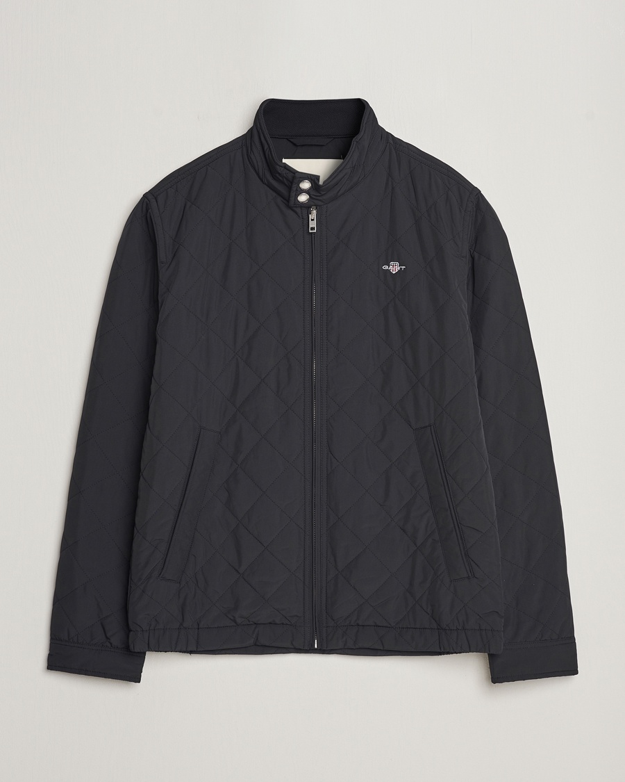 Gant The Quilted Windcheater Black – Noir