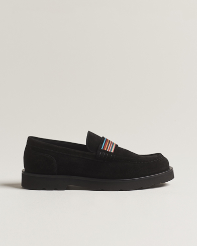 Homme |  | Paul Smith | Bancroft Suede Loafer Black