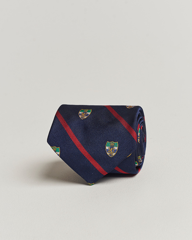 Homme |  | Polo Ralph Lauren | Club Lion Tie Navy/Red