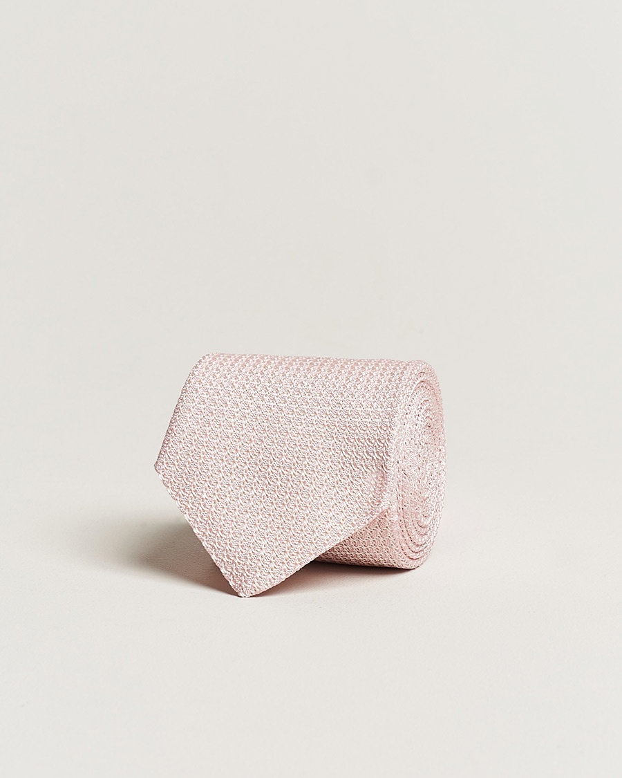 Amanda Christensen Silk Grenadine 8 cm Tie Pink – Rose