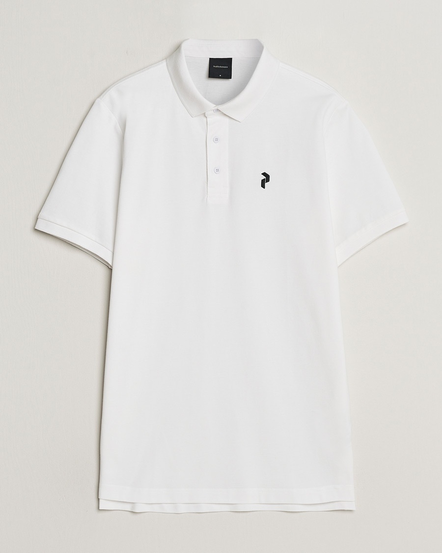 Peak Performance Classic Cotton Polo White – Blanc