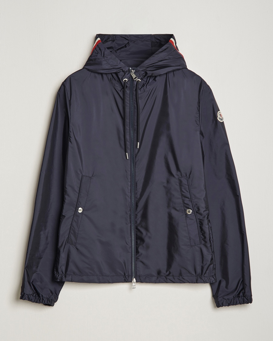 Moncler Grimpeurs Hooded Jacket Navy – Bleu