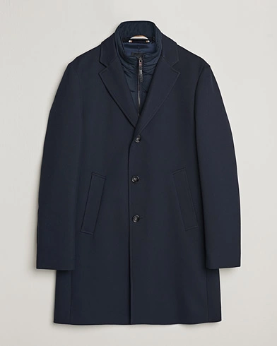  Hyde Cotton Coat Dark Blue