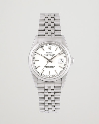 d'occasion | Rolex Pre-Owned | Rolex Pre-Owned | Datejust 16200 Oystert Perpetual Steel Silver