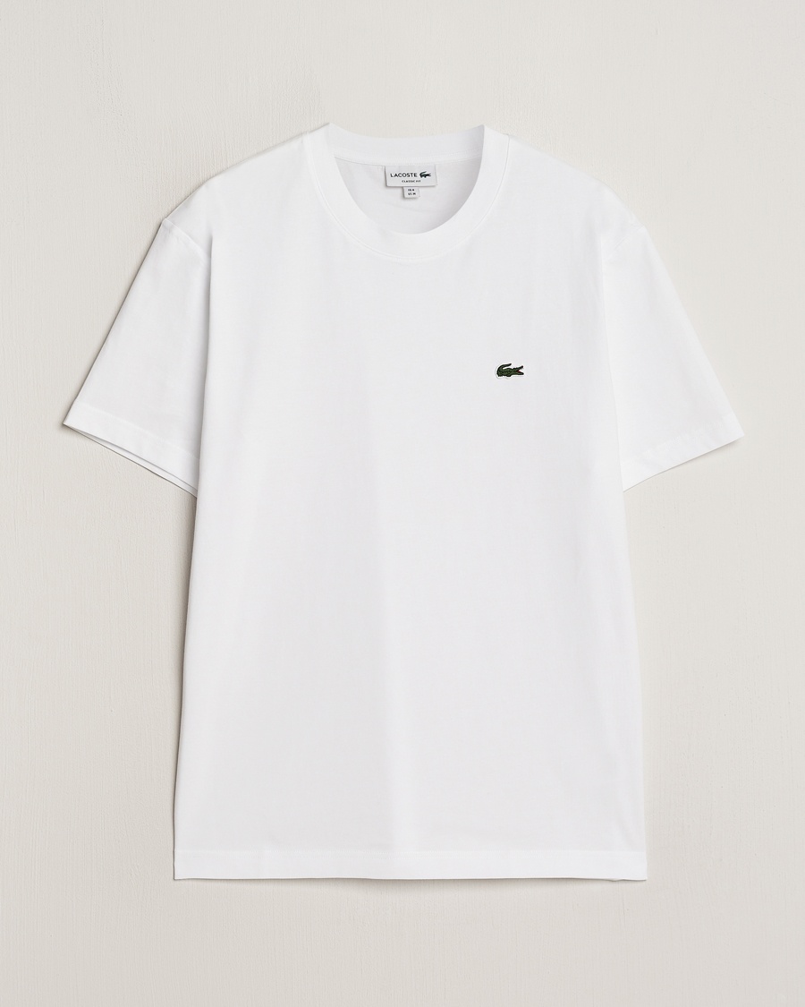 Lacoste Crew Neck T-Shirt White – Blanc