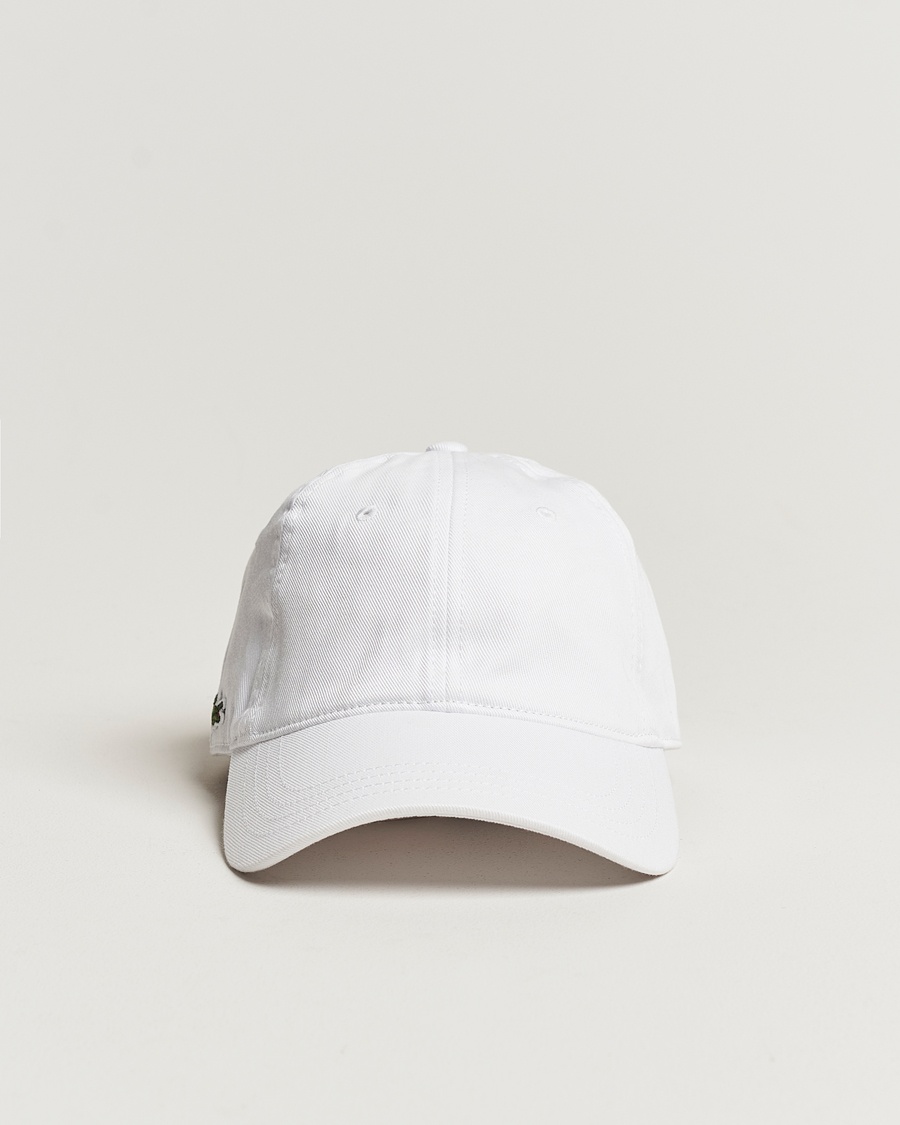 Lacoste Cap White – Blanc