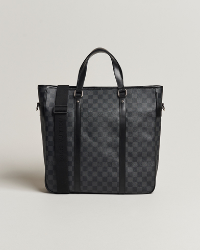 Homme |  | Louis Vuitton Pre-Owned | Tadao Tote Bag Damier Graphite
