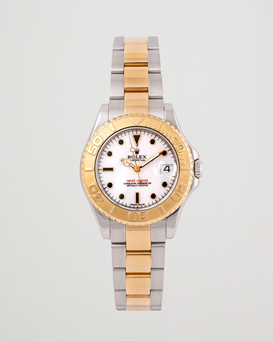 Homme | Rolex Pre-Owned | Rolex Pre-Owned | Yacht Master 168623 Gold/Silver