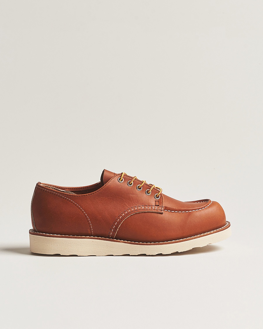 Red Wing Shoes Moc Toe Oxford Oro Legacy Leather – Marron