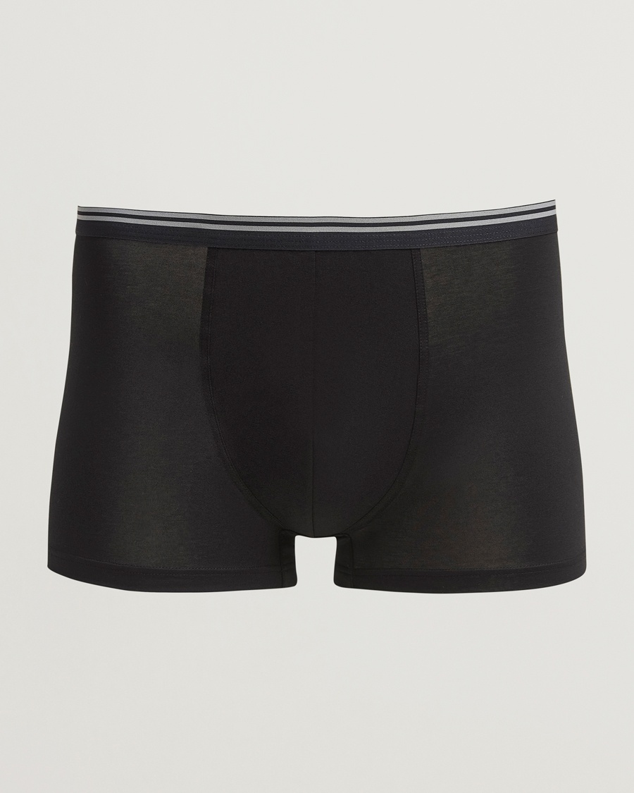 Zimmerli of Switzerland Pure Comfort Boxer Shorts Black – Noir