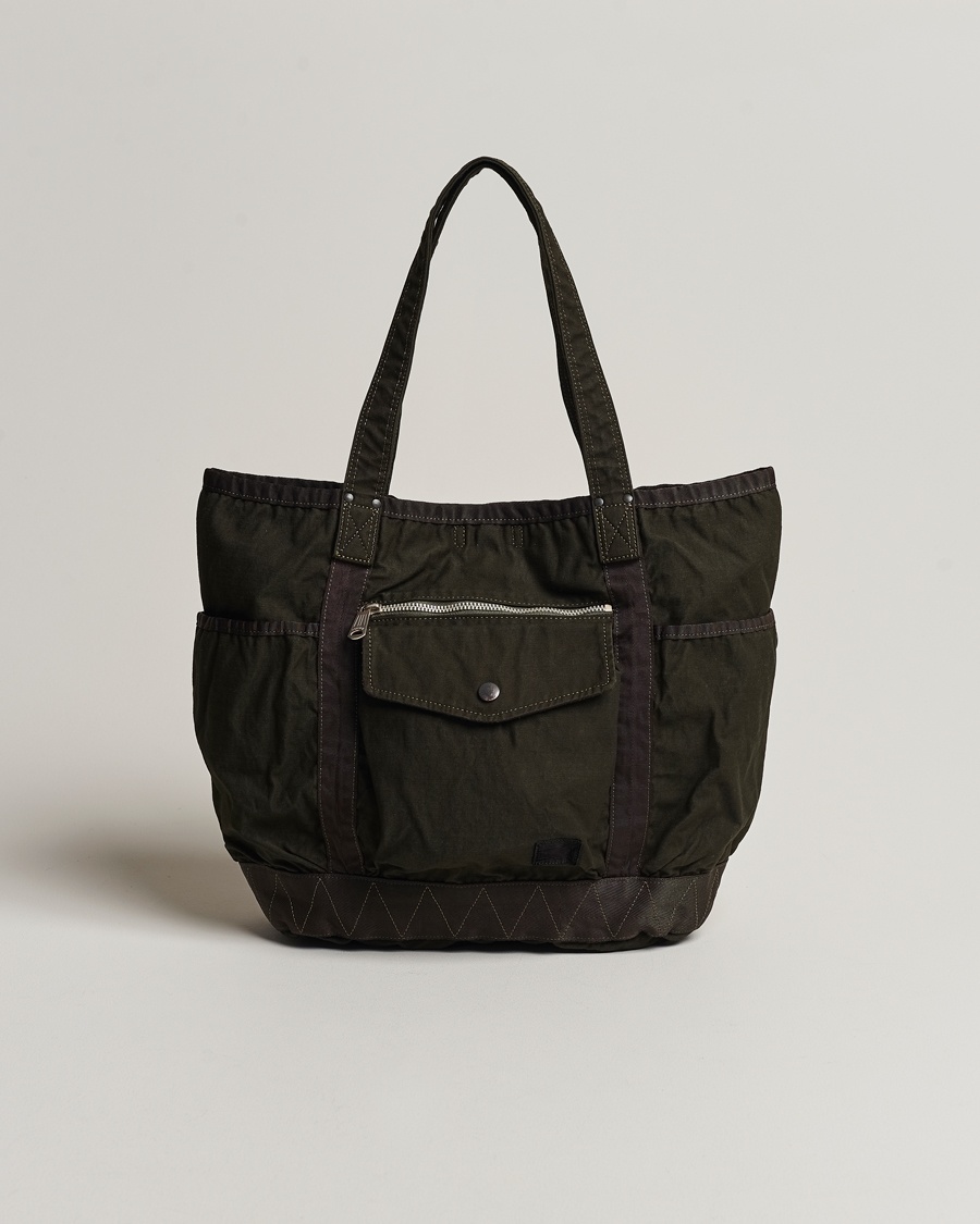 Porter-Yoshida & Co. Crag Tote Bag Khaki – Vert