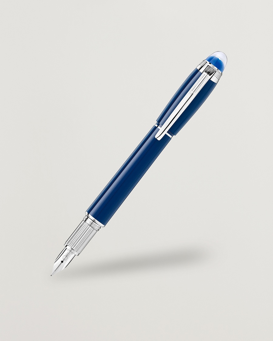 Montblanc StarWalker Blue Planet Precious Resin FP Blue – Bleu