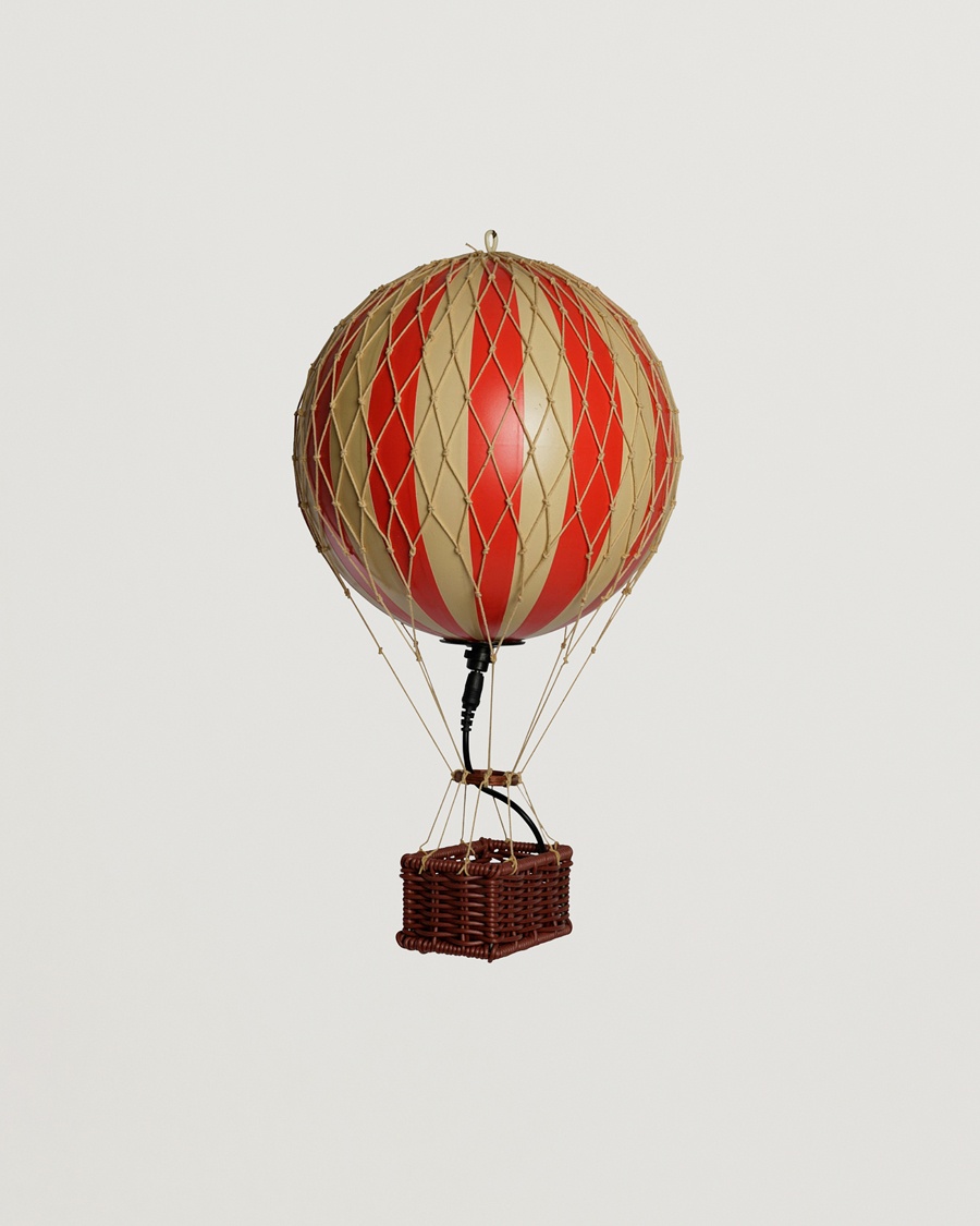 Authentic Models Travels Light Led Balloon True Red – Rouge
