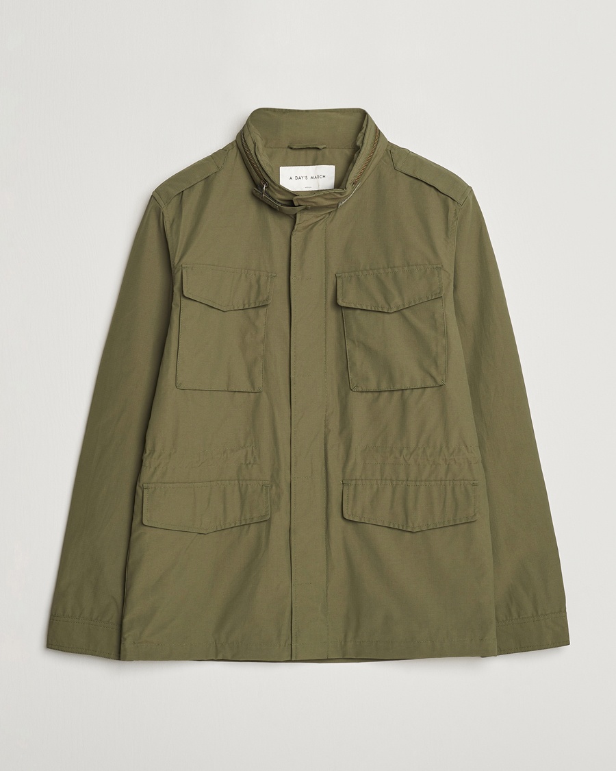 A Day's March Barnett M65 Jacket Olive – Vert