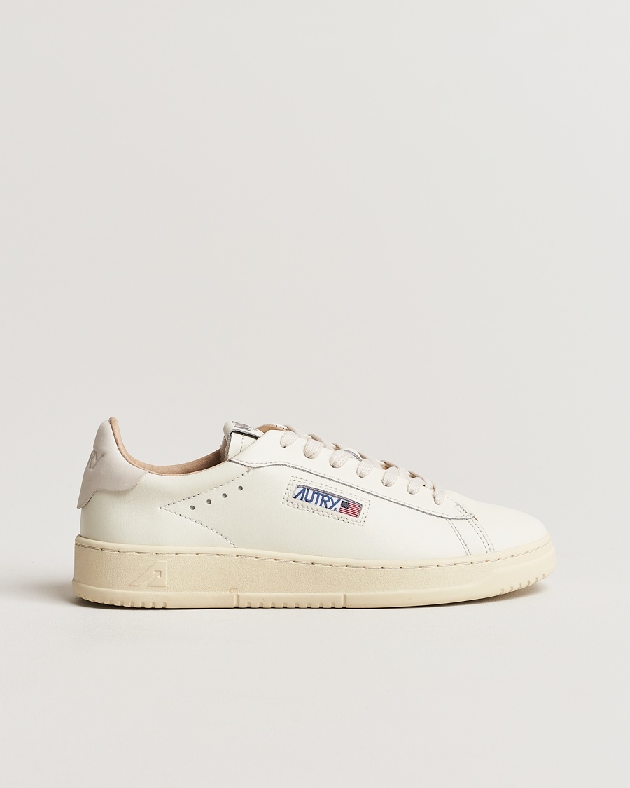 Autry Dallas Low Leather Sneaker Marshmellow – Blanc